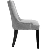 Marquis Light Gray Fabric Dining Side Chair (Set of 2) - Ornate Home