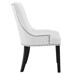 Marquis White Fabric Dining Chair - Ornate Home