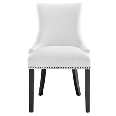 Marquis White Fabric Dining Chair - Ornate Home