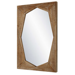 Marquise Woodtone Natural Wood Mirror - Ornate Home