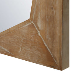 Marquise Woodtone Natural Wood Mirror - Ornate Home