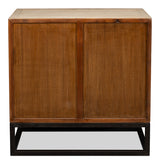 Marrakesh Black/Tan Painted Sideboard - Ornate Home