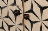 Marrakesh Black/Tan Painted Sideboard - Ornate Home