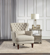 Marriana Beige Accent Chair - Ornate Home