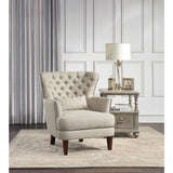 Marriana Beige Accent Chair - Ornate Home