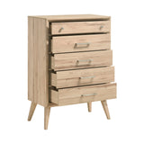 Marrin Natural Oak Chest - Ornate Home
