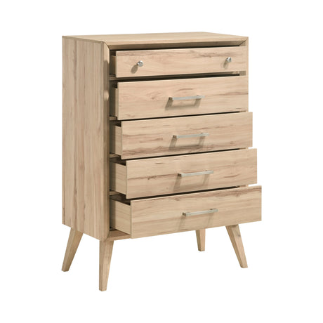 Marrin Natural Oak Chest - Ornate Home