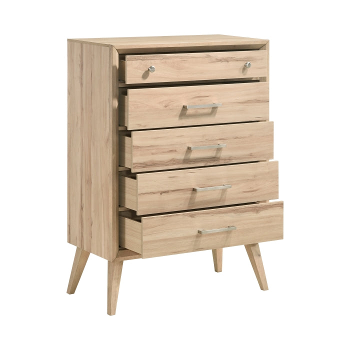 Marrin Natural Oak Chest - Ornate Home