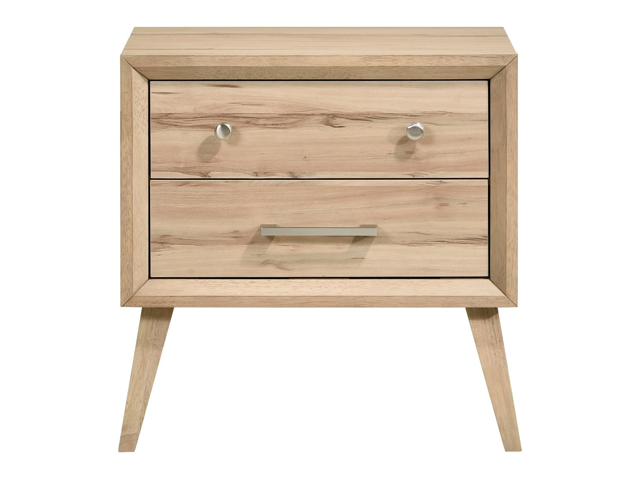 Marrin Natural Oak Nightstand - Ornate Home