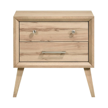 Marrin Natural Oak Nightstand - Ornate Home