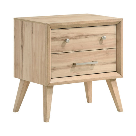 Marrin Natural Oak Nightstand - Ornate Home