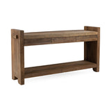 Marsa Natural 3 Drawer Console Table - Ornate Home