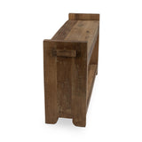 Marsa Natural 3 Drawer Console Table - Ornate Home