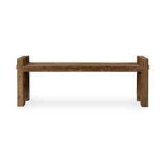 Marsa Natural Accent Bench - Ornate Home