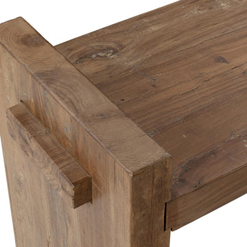Marsa Natural Accent Bench - Ornate Home