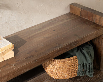 Marsa Natural Accent Bench - Ornate Home