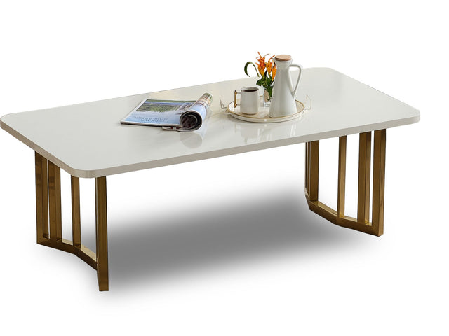 Marsel Cream Coffee Table - Ornate Home