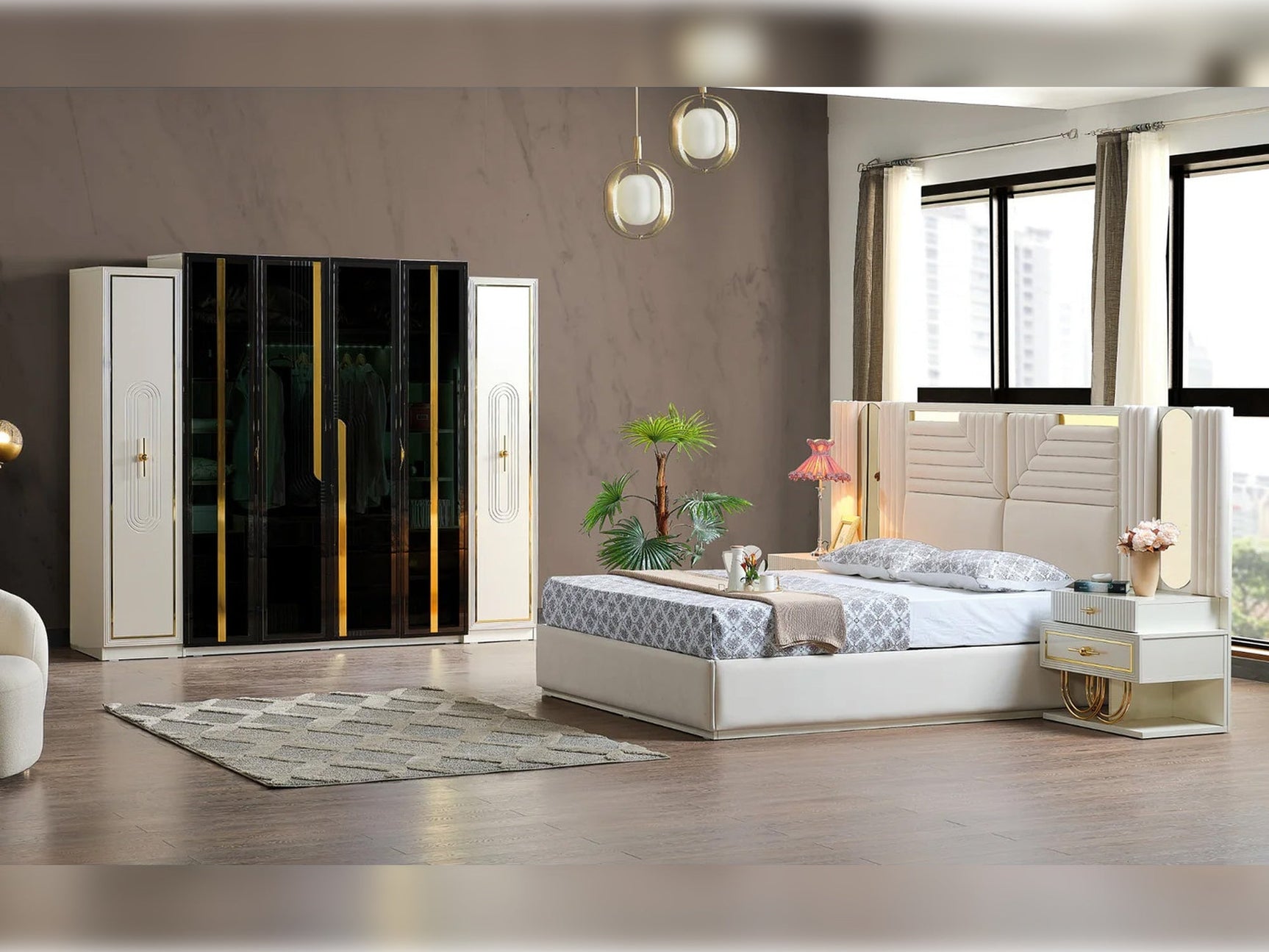 Marsel Cream Wardrobe