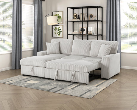 Marsh Gray 2-Piece Sectional with Left Chaise - Ornate Home