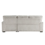 Marsh Gray 2-Piece Sectional with Right Chaise - Ornate Home