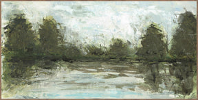 Marsh Green Painting Art 72x36 by Buddy Whitlock - Ornate Home