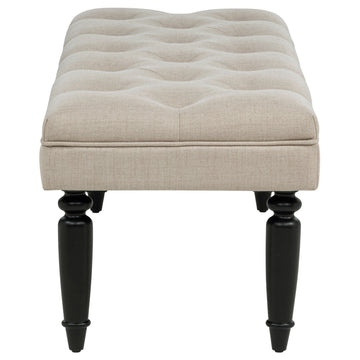 Marsha Latte 52-inch Upholstered Entryway Accent Bench - Ornate Home