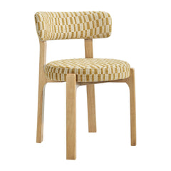 Marsha Sunrise Retro Upholstered Fabric Dining Chairs (Set of 2) - Ornate Home