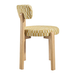 Marsha Sunrise Retro Upholstered Fabric Dining Chairs (Set of 2) - Ornate Home