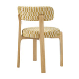 Marsha Sunrise Retro Upholstered Fabric Dining Chairs (Set of 2) - Ornate Home