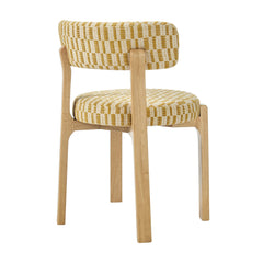 Marsha Sunrise Retro Upholstered Fabric Dining Chairs (Set of 2) - Ornate Home