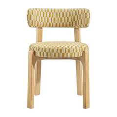 Marsha Sunrise Retro Upholstered Fabric Dining Chairs (Set of 2) - Ornate Home