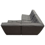 Marshall Grey 3pc Corner Modular Sectional - Ornate Home