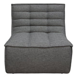 Marshall Grey 3pc Corner Modular Sectional - Ornate Home