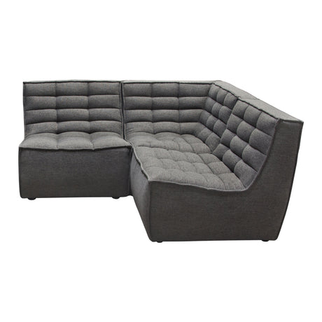 Marshall Grey 5pcCorner Modular Sectional - Ornate Home