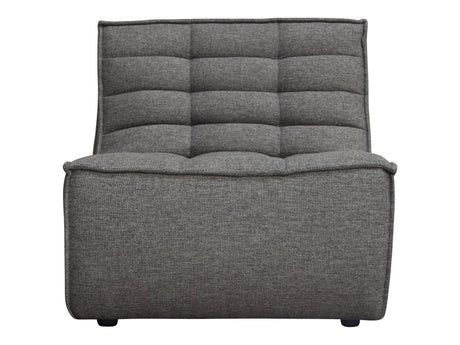 Marshall Grey Armless Chair - Ornate Home