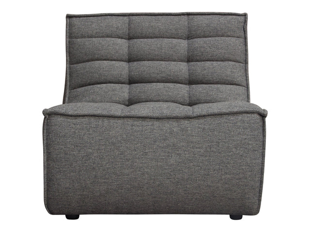 Marshall Grey Armless Chair - Ornate Home