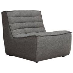 Marshall Grey Armless Chair - Ornate Home