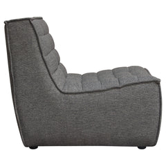Marshall Grey Armless Chair - Ornate Home