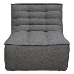 Marshall Grey Armless Chair - Ornate Home
