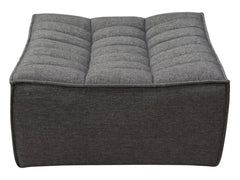 Marshall Grey Ottoman - Ornate Home