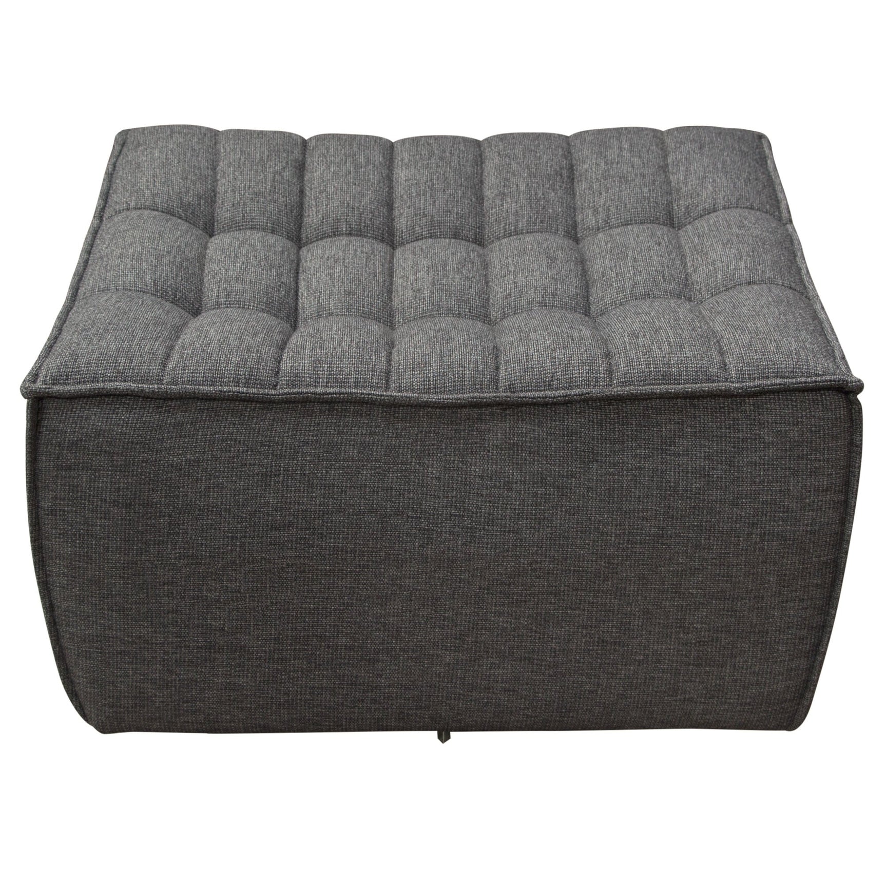 Marshall Grey Ottoman - Ornate Home