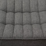 Marshall Grey Ottoman - Ornate Home