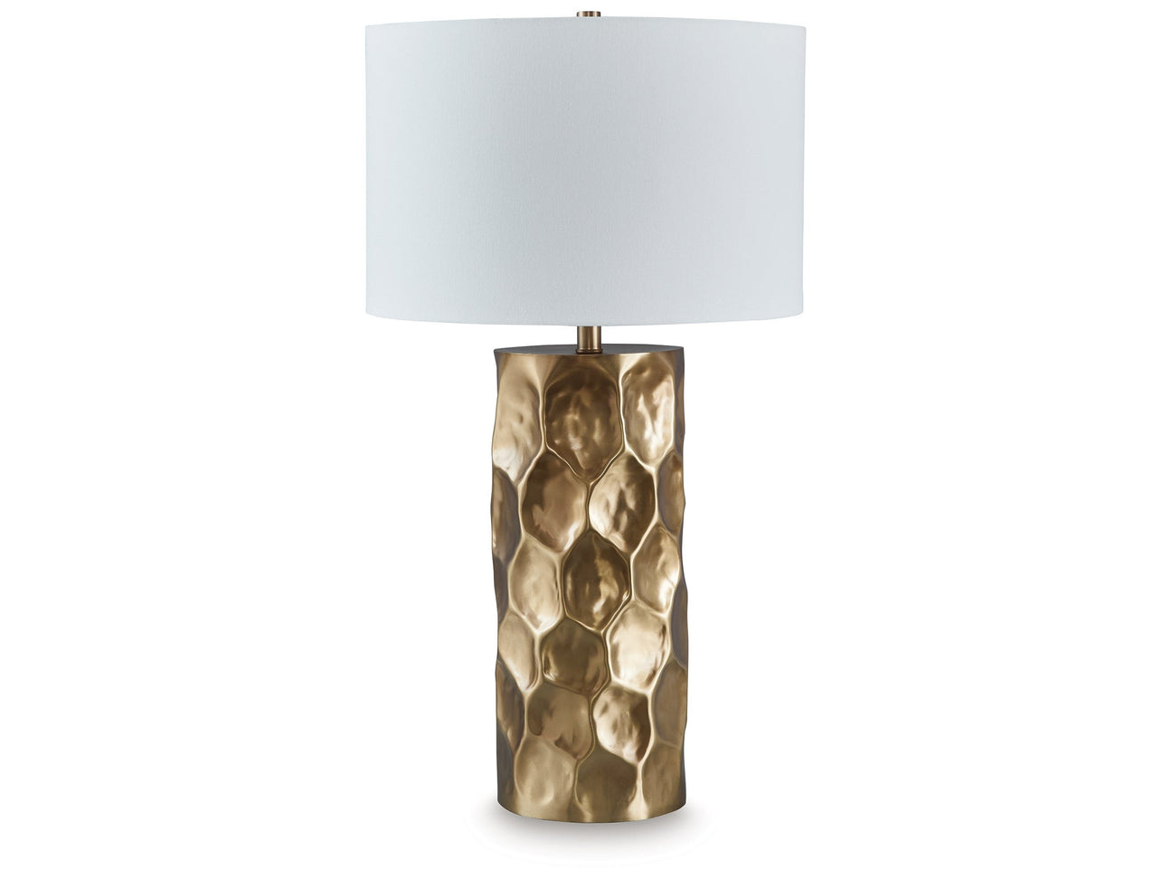 Marshawn Gold Finish Table Lamp - Ornate Home
