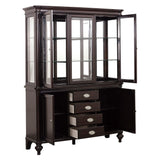 Marston Dark Cherry Buffet & Hutch - Ornate Home