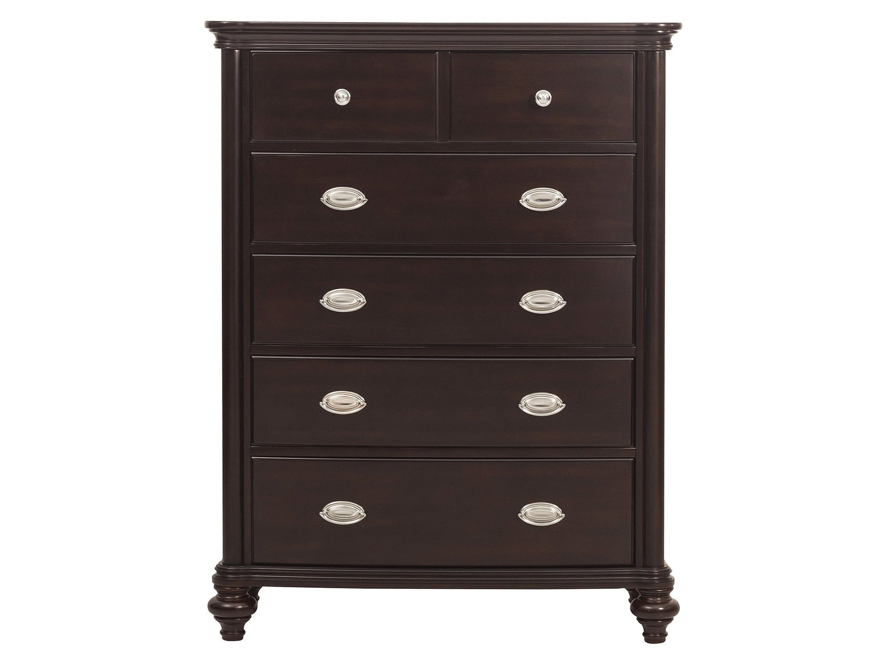 Marston Dark Cherry Chest - Ornate Home