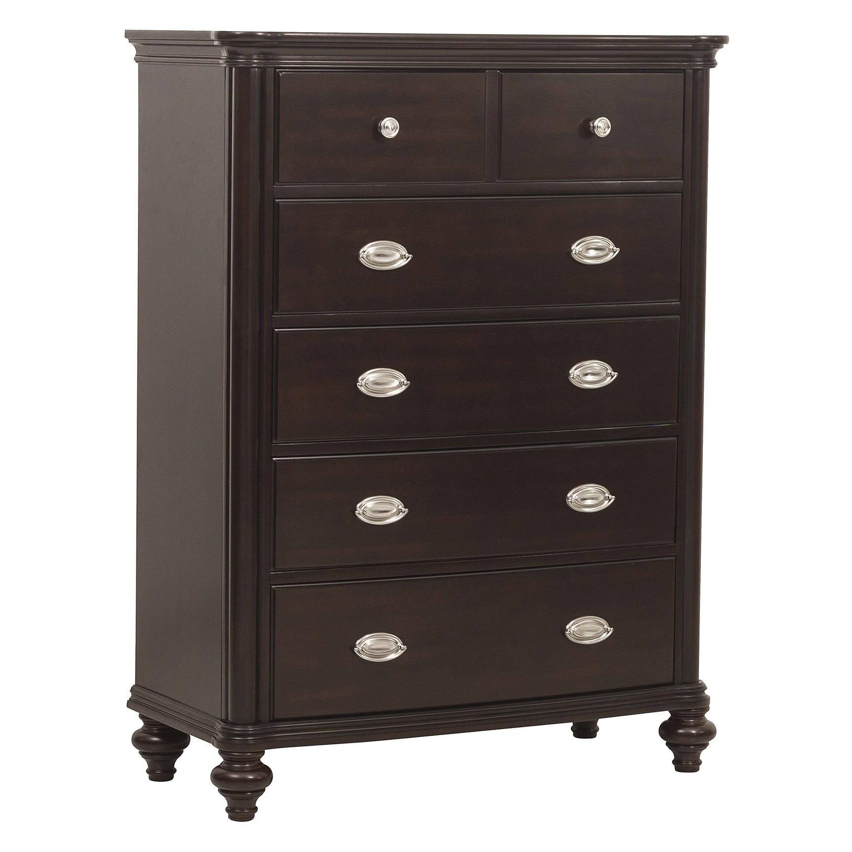 Marston Dark Cherry Chest - Ornate Home