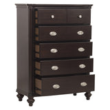 Marston Dark Cherry Chest - Ornate Home