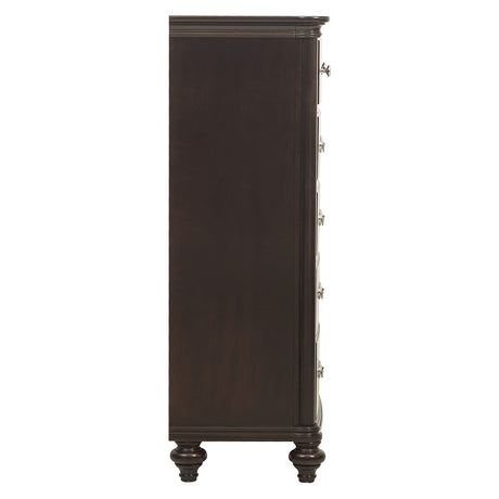 Marston Dark Cherry Chest - Ornate Home