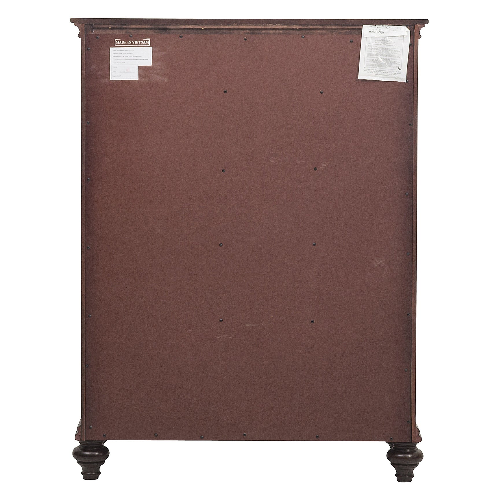 Marston Dark Cherry Chest - Ornate Home