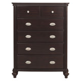 Marston Dark Cherry Chest - Ornate Home